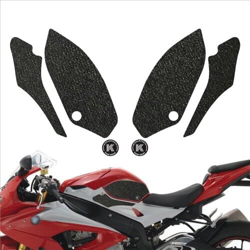 Motorcycle Protector Anti slip Fiber Tank Pad tank Side Traction Sticker For BMW 13-18 S1000R 15-18 S1000RR 18 HP4 RACE