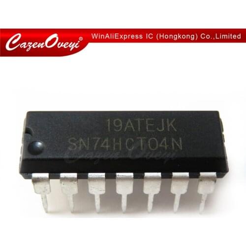 10pcs/lot SN74HCT04N 74HCT04 DIP-14 In Stock