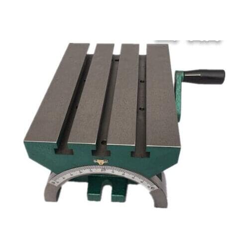 12-inch adjustable angle table inclinable angle platform milling machine drilling table