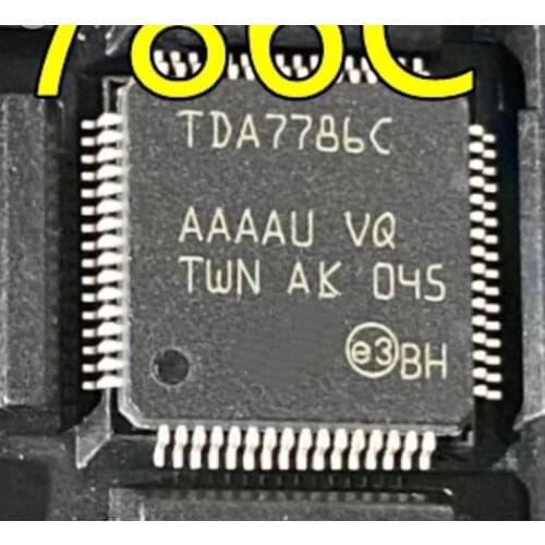 2PCS/ TDA7786C TDA7786CTR TDA7786C-AD-TR TDA7786 LQFP-64