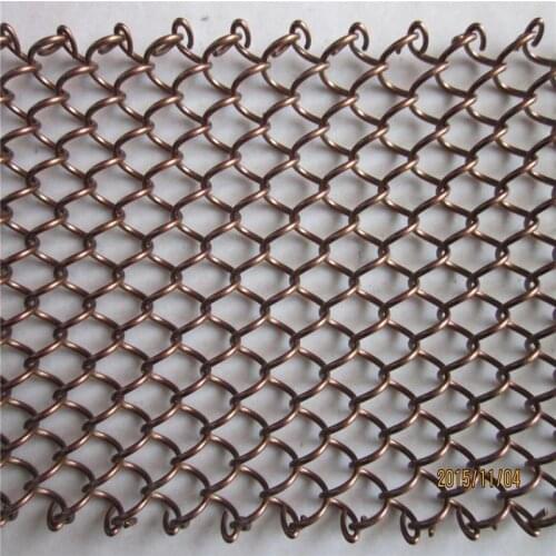 Decorative aluminum curtain mesh/ window screen