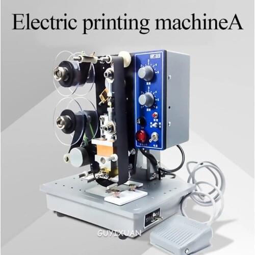 HP-241B Electric Printing Machine Maquina Estampadora Ribbon Hot Stamping Machine Date Coding Machine