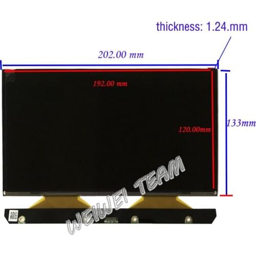 8.9 inch 4k Monochrome LCD Display for anycubic Photon Mono X 3D Printer mono Lcds Mipi Controller Board 3840x2400