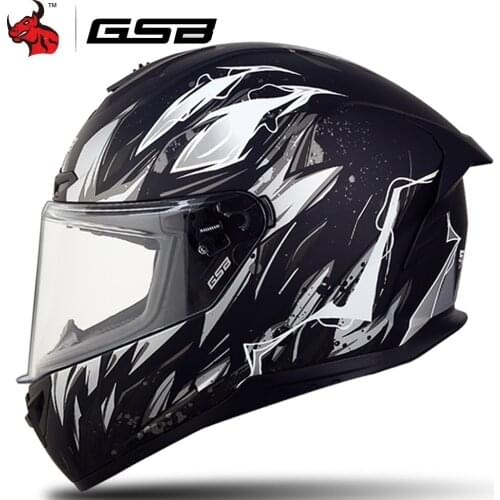 GSB Helmet Motorcycle Winter Full Face Moto Helmets Men Motocross Racing Helmet Casco Modular Moto Helmet Motorbike Capacete