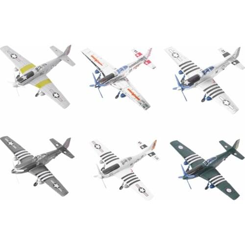 1/48 P-51 Assembly Aircraft Model Kit Fighter 4D Model DIY Building Educational Toy Gifts