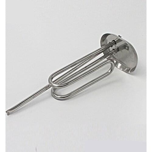 90mm*65mm cap 220v 1500w heating element boiler electric heating tube with temperature control hole stainless steel heater part