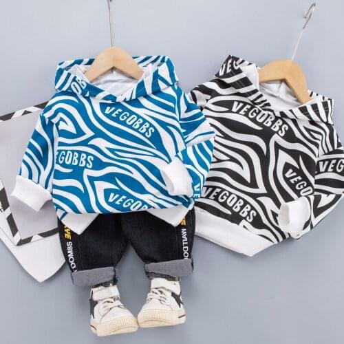0-5 years Spring Boy Clothing set 2021 New Casual Fashion Cartoon Active T-shirt+ Pant Kid Children Baby Toddler Boy Clothing