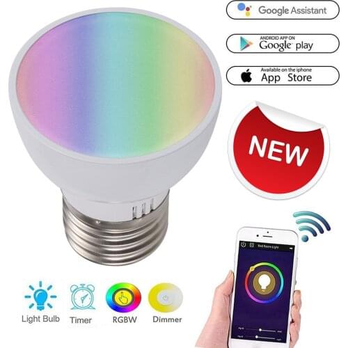 Wifi Smart LED Light Bulbs GU10/GU5.3/E27 APP Remote Control Switch Dimmable Compatible with Amazon Alexa/Google Assistant/IFTTT