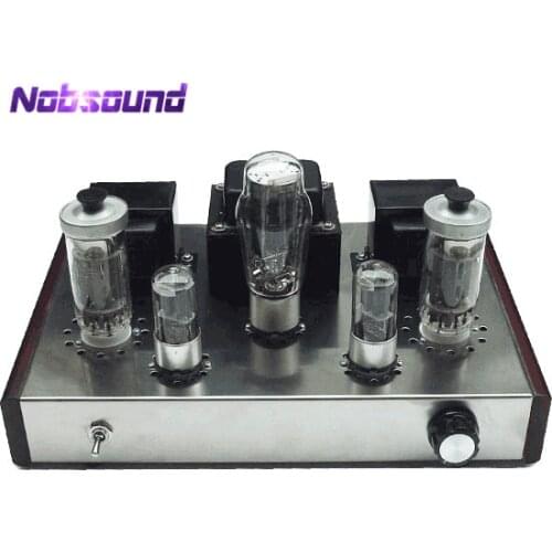 Nobsound Latest 5Z3P+FU50+6N8P Valve Tube Amplifier Single-ended Class A Stereo HiFi Power Amplifier Pure handmade 13W+13W