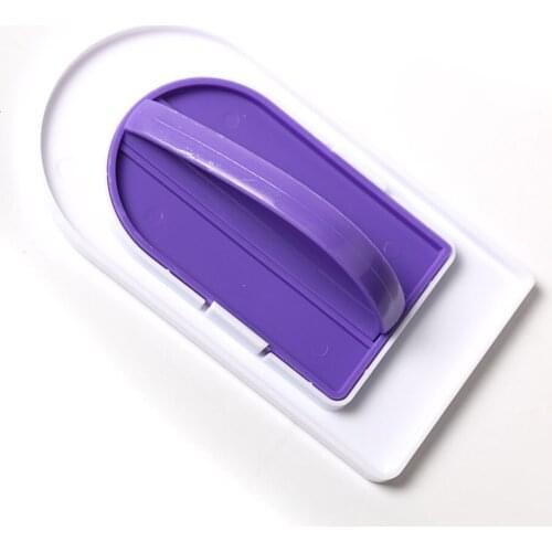 2pcs/set Plastic Cake Smoother Polisher Tools Cake Decorating Smoother Fondant Sugarcraft Cake Spatulas Baking Tools Cake Tools