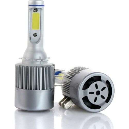 2x H15 H4 H11 LED Bulb 72W 8000LM Wireless Car Headlight Lamp Conversion Driving Light Sourcing 6000K For VW Audi BMW