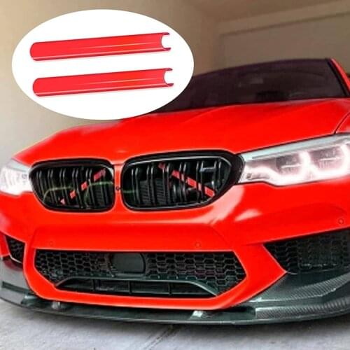 Car Strip Sticker Cover Frame For-BMW F20 F21 F22 F23 F30 F32 G20 Front Grille Trim Strips Car Styling Decoration