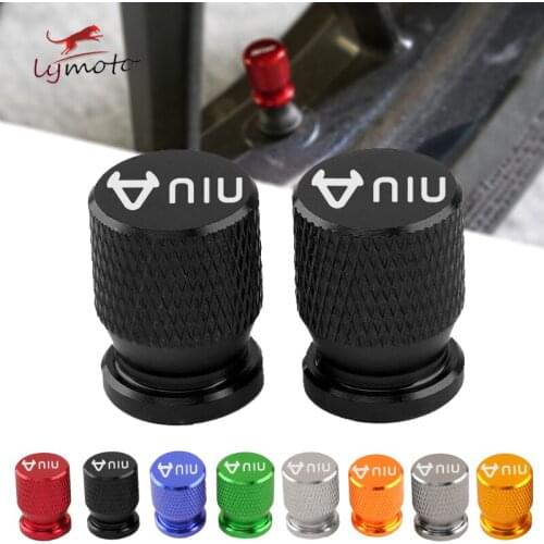 Fast Logistics For NIU M1 M+ N1S NGT N1 U1 U+ US U+a U+b Motorcycle CNC Accessories Wheel Tire Valve Stem Caps Airtight Covers