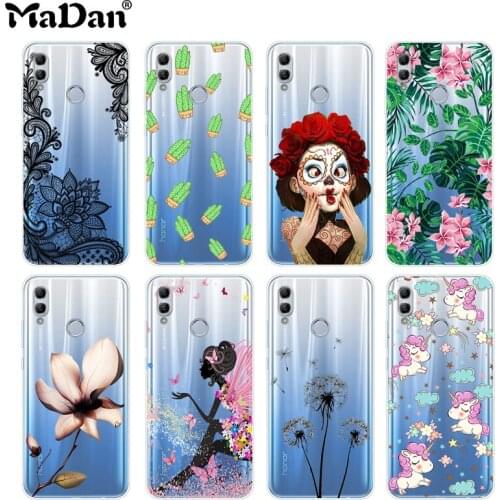 For Huawei Honor 10 lite case honor 10 Lite silicone cover Soft TPU painting Phone cases For Huawei honor 10 Lite back cover