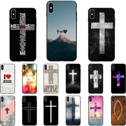 Bible Jesus Christ Cross Phone Case For iphone 12 11 Pro Max Case For iPhone 11 12 mini XS MAX X XR SE2 8 7 6S Plus Case