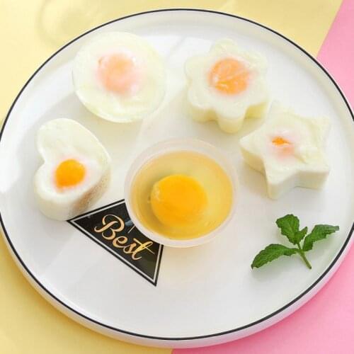 Kitchen Egg Steamer Mould Breakfast Egg Boiler Baby Food Supplement Artifact Non Stick Cup Multifunctional Jelly Pudding Mould