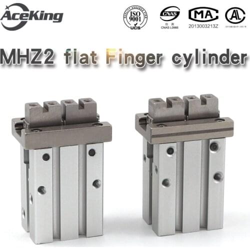 MHZ2 Pneumatic finger cylinder MHZ2-10/16/20/25/32/40/D1/D2/D3 parallel clamp cylinder clamping jaw