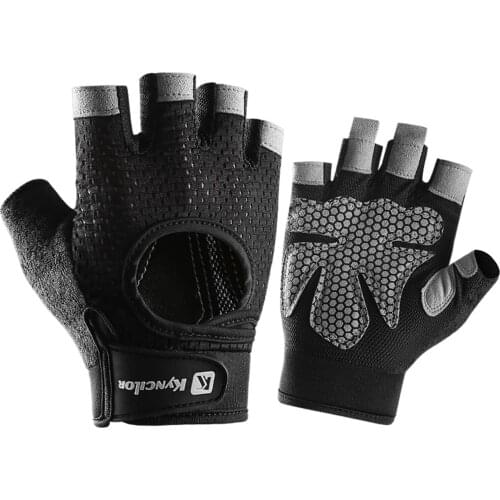 Outdoor Sport Men and Women Cycling weightlifting Gloves Breathable and Anti-slip Half Finger Biking Gloves Hand Protection