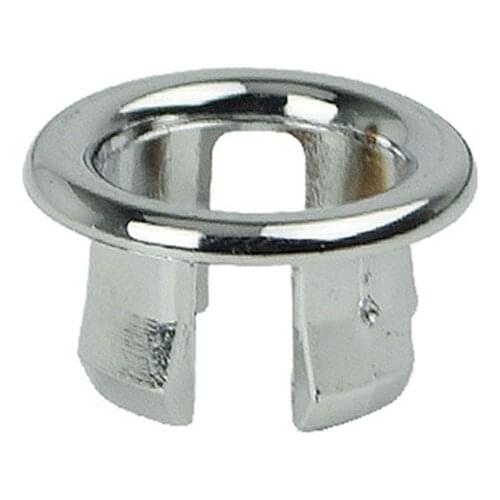 Bathroom Basin Sink Overflow Ring Sink Plastic Round Insert Hole Cover Cap Kitchen Drain Cap Cover for Bathroom Faucet