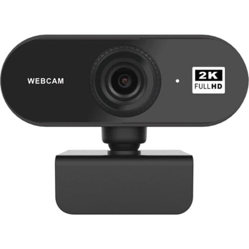 Webcam with Microphone for Desktop Computer 2K HD USB Webcam for Video Conferencing Teaching Streaming Media Camera
