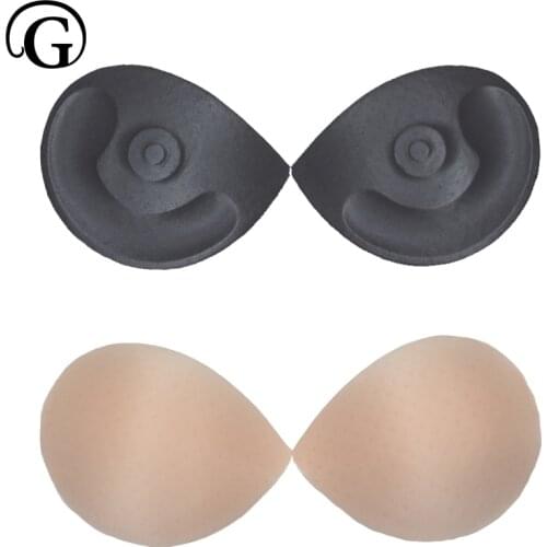 Bikini Inserts PRAYGER 50 Pairs Enhancers Women Swimsuit Bra Pads Sponge Removable Cups Breast Accessorories