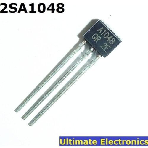 20pcs 2SA1048 TO-92 Audio Frequency Amplifier PNP Transistor GR A1048