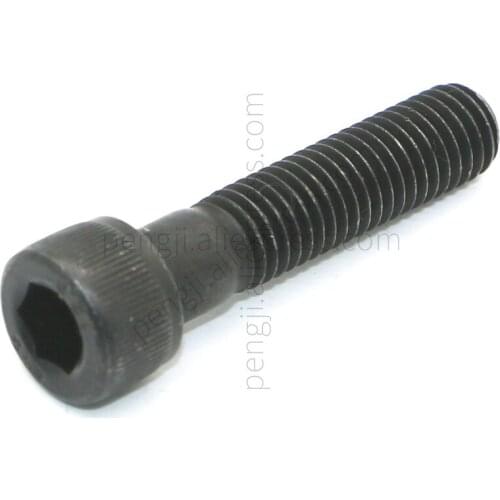 20PCS M10 - 1.5 x 45mm Socket Head Cap Screws Metric, Allen Socket Drive, 12.9 Grade Alloy Steel, DIN 912, Black Oxide Finish