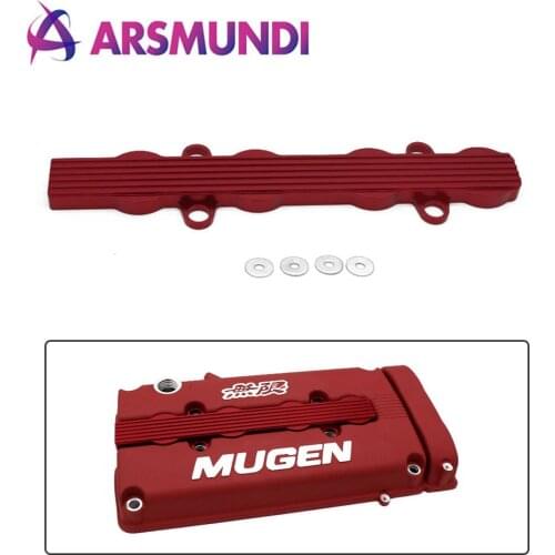 Aluminum Engine hood spark plug cover engine wire cover fit for Honda Civic B16 B17 B18 Integra GSR VTEC DOHC