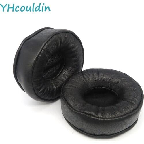 YHcouldin Ear Pads For Audio Technica ATH WS550 ATH-WS550 Headset Leather Ear Cushions Replacement Earpads