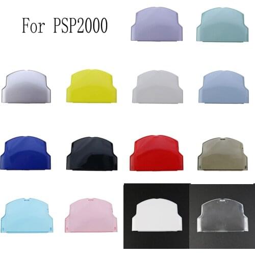 JCD Multi Color For Sony PSP 2000 Game Console Battery Cover Replacement For PSP2000 Battery Back Door Cover Case