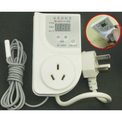 Digital LCD Temperature Thermostat Controller Aquarium Incubator Refrigerator