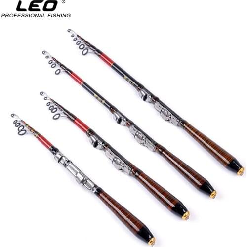 Quality Carbon Fiber Lure Fishing Rod Portable Multifunctional Fishing Rod Mini Lure Rod Fish Tackle 1.2m 1.5m 1.8m 2.1m 2.4m