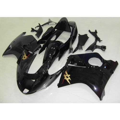 Injection Mold Fairing kit for HONDA CBR1100XX 97 98 99 00 02 03 CBR1100 XX 1997 2003 Top gloss black Fairings set+Gifts HJ05