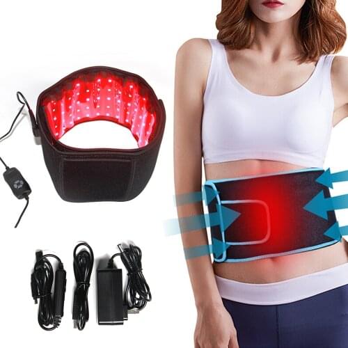 Red Light Therapy Belt LED Infrared Therapy Belt Wave Length 660nm 850nm For Weight Loss Reduce Joint Pain Treat Inflammation