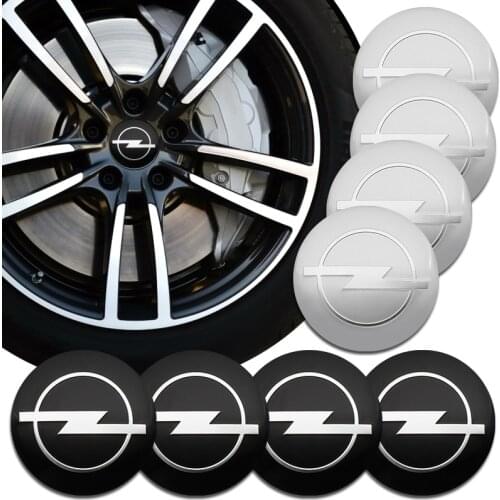 4pcs 56mm Car Wheel Center Hub Cap Stickers Accessories For Opel Corsa Insignia Astra Antara Meriva Zafira Auto Decoration Goods