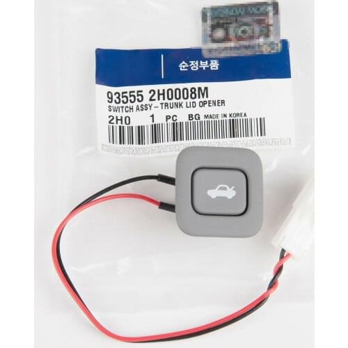 Genuine OEM FOR Hyundai Switch Assy - Trunk Lid 2007-2010 Elantra 935552H0008M Gray