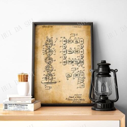 DNA Print| Genetics Art| Science Poster| Patent Prints| DNA Art| Genetics| Biology Art| Biology Poster| Science Art