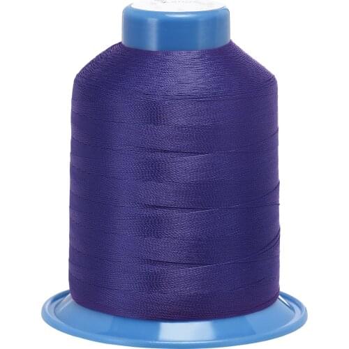 Uxcell Bonded Polyester Thread Extra-strong 1312 Yards 210D/0.32mm (Midnight Blue)