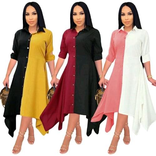 Fashionable Shirt Dresses Zoctuo China