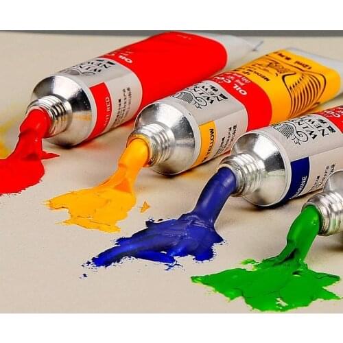 12/18 Artist Oil Color Paint Set 12ml Tube Tips and Techniques Oil Paints for Student and Artist Oil Painting Set Art Supplies