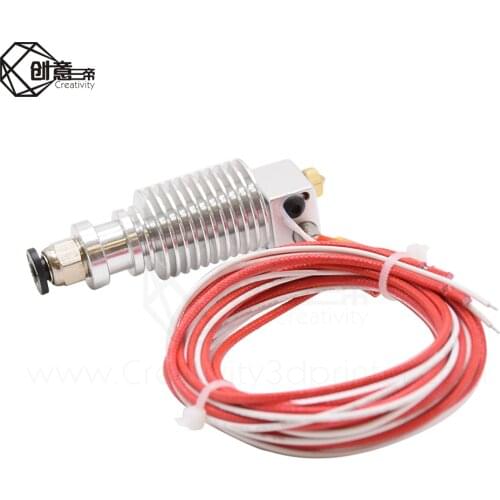 3D printer E3D V6 remote extrusion print head extruder Thermistors Cartridge Heater J-HEAD long distance bowden e3d extruder