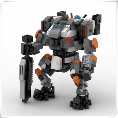 448Pcs 14cm MOC Assembly Mecha Bricks Mecha Model Toy Stem Toy