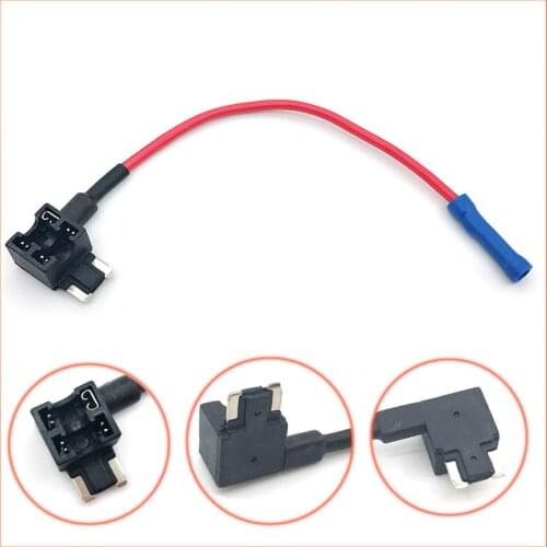 5pcs/lot Car Auto Add-A-Circuit Fuse Tap Adapter Holder Low Profile Mini APS ATT Micro Blade Fuse