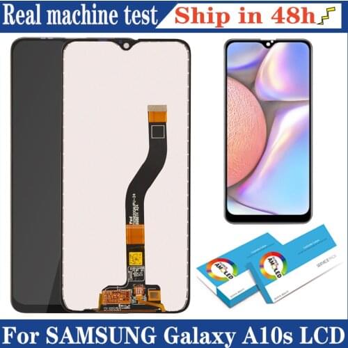 6.2'' 100% Original AMOLED Display for Samsung Galaxy A10s A107/DS A107F A107FD A107M Full LCD Touch Screen Repair Parts
