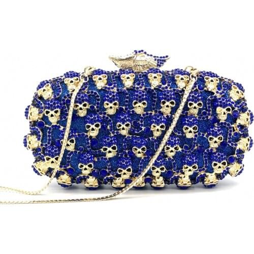 XIYUAN BRAND Women Diamond Clutch Evening Bags Bridal Minaudiere Handbags Wedding Crystal Clutch Bag clutches crossbody bags