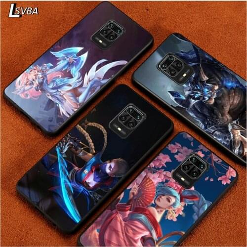 Black Soft Cover Classic game characters for Xiaomi Redmi Note 9 9S 8 8T 7 7S 6 5A 5 4X 4 Pro Max Prime Phone Case