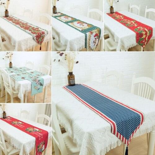 Nordic Modern Light Luxury Table Runner Star Dining Table Table Runner British Style Decorative Tablecloth Table Runners