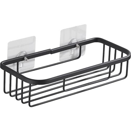 Paper Towel Holder, Paper Towel Holder Wall Mount, Durable Anti-Rust Wall Mounted Paper Towel Holders Black Basket