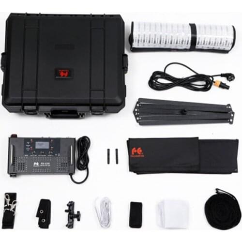 FalconEyes RX-836 200W RGB LED Video Fotografia Light Support APP Remote Control Portable 8 Scene Modes Continuous Lighting Lamp