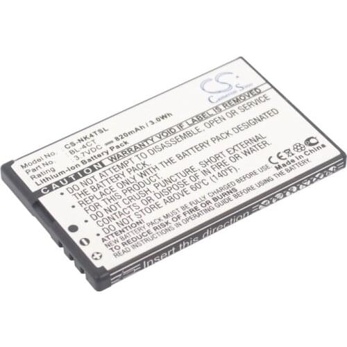 CameronSino for GRESSO Cruiser Grand Luxor Regal for NOKIA 5310 6600 Fold 6600f 6700 Slide 6700s BL-4CT battery